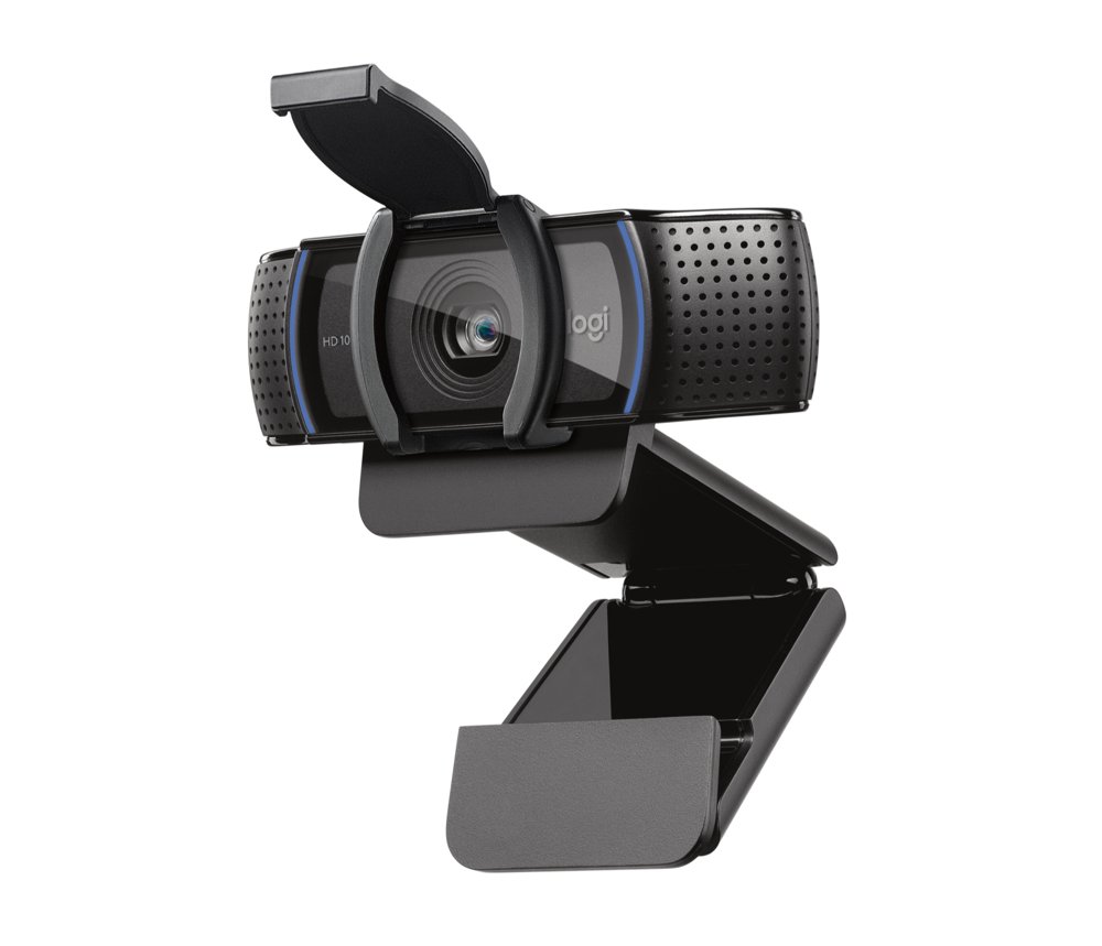 كاميرا ويب لوجيتك C920s PRO HD بدقة 1080p مع غطاء خصوصية — قطعة