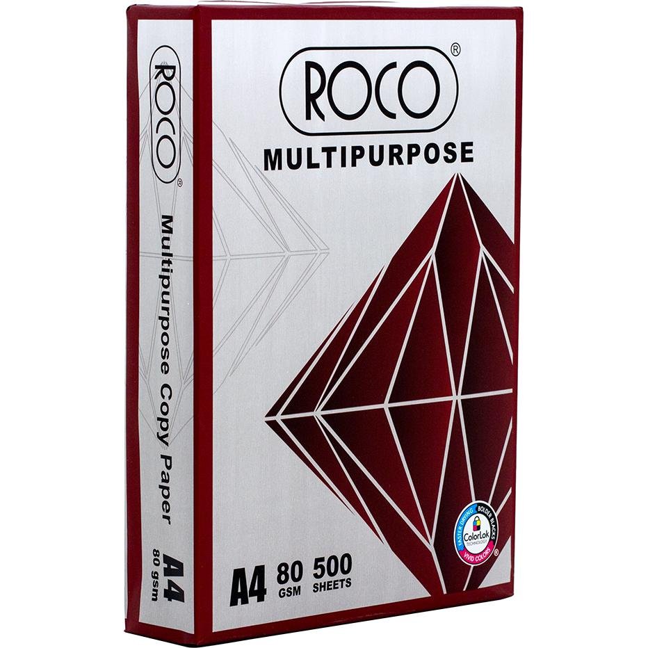 Roco Copy Paper A4 80 gsm — Ream of 500 Sheets