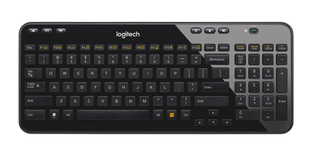 Logitech K360 Wireless Keyboard, Arabic Layout — Piece