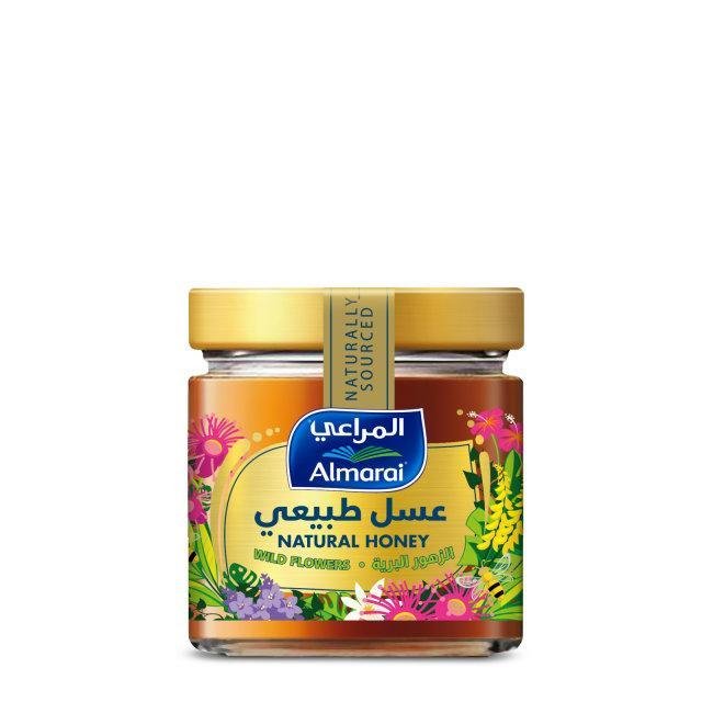 عسل طبيعي المراعي زهور برية 500 جم — برطمان