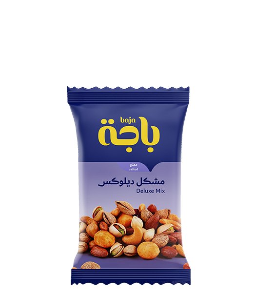 مكسرات مشكلة ديلوكس باجة مملحة 15 جم — علبة 24 كيس
